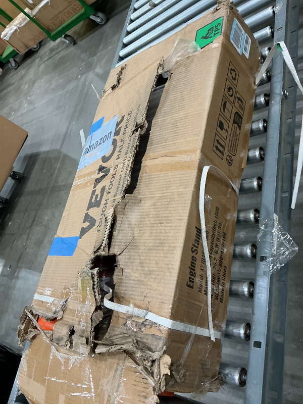 Photo 1 of *USED*
VEVOR Engine Stand, 3/4 Ton (1500 LBS) Capacity Engine Motor Stand, with 360-Degree Rotating Head, Heavy-Duty Steel Engine Lift Stand with 5-Casters, 4 Adjustable Arms, Orange