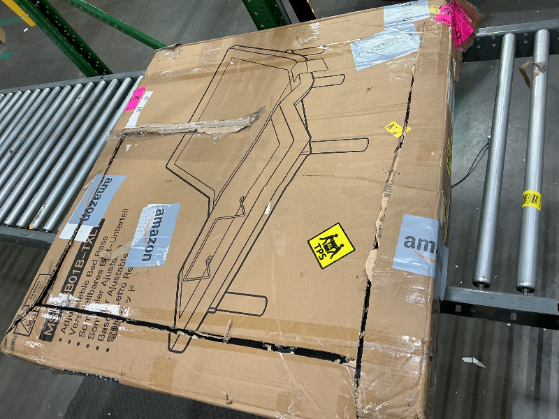 Photo 1 of **MISSING PARTS - See Clerk Notes**
Marsail NS1 **SPLIT KING** Adjustable Bed Base with Massage- Smart Dual Motor Bed Frame with Wireless Remote, 3-Min Assembly, 4 USB Ports, Zero Gravity & Anti-Snore Mode