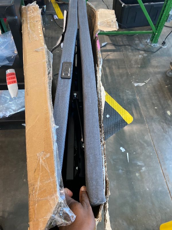 Photo 1 of **MISSING PARTS - See Clerk Notes**
Marsail NS1 **SPLIT KING** Adjustable Bed Base with Massage- Smart Dual Motor Bed Frame with Wireless Remote, 3-Min Assembly, 4 USB Ports, Zero Gravity & Anti-Snore Mode