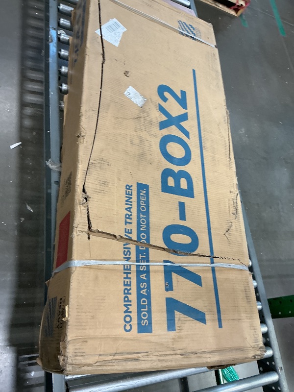 Photo 1 of ***SELLING FOR PARTS*** ***READ CLERK NOTES*** Fitvids Home Gym, Multifunctional Workout Equipment with Leg Press, Exercise Equipment for Home with Pulley System, Home Gym Equipment for Full Body Strength Training, 160LBS