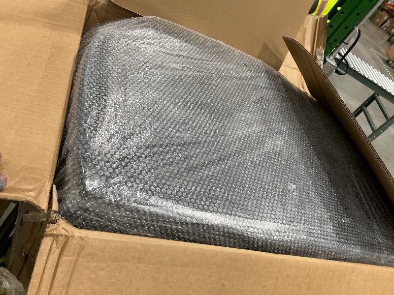 Photo 1 of *PARTIAL SET*
COMHOMA Living Room Furniture Set,Bonded Leather Loveseat Sofa with Cup Holder Recliner Chair,Black