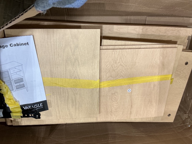 Photo 1 of *USED*
GarveeHome 63 in Tall Storage Cabinet, Kitchen Pantry 5 Tier Bathroom Cabinet with 2 Doors Adjustable Shelves for Kitchen, Dining Room, Bathroom (Antique White, 2 Door with MDF)