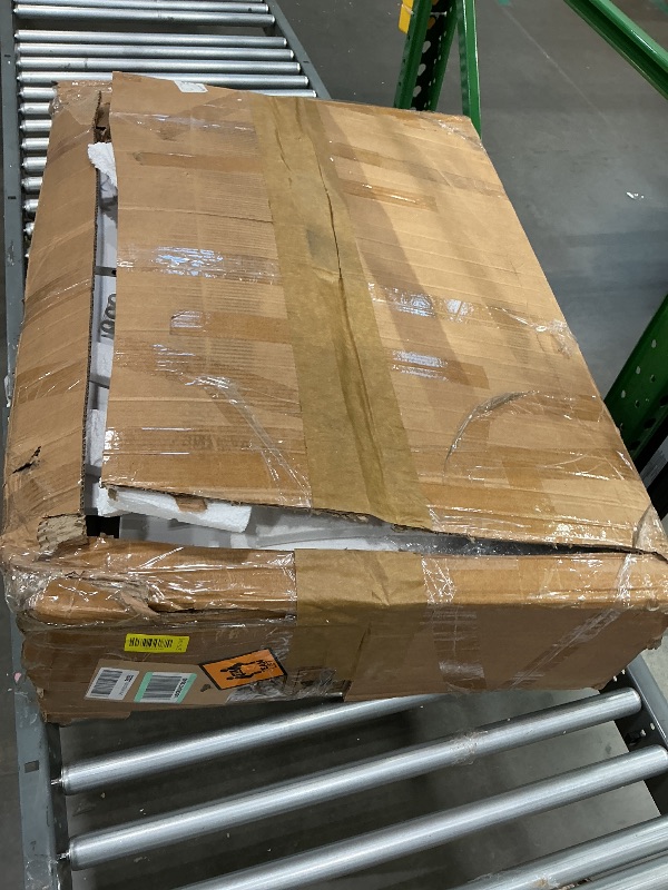 Photo 1 of *MISSING ITEMS UNKNOWN*
LITTLE TREE Dining Table for 4-6 People, 63 Inches Dining Room Table with Wooden Triangle Pedestal Base, White Faux Marble Rectangle Dinner Kitchen Table for Dining Room, Kitchen, Living Room