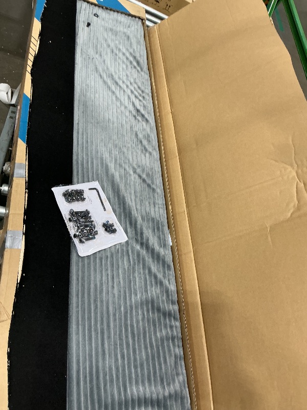 Photo 1 of *PARTIAL SET*
JUMMICO Sofa for Living Room, 83" Comfy Couch with USB and Type-C Port, 3 Seat Corduroy Sofas with 2 Pillows and Cup Holders for Apartment, Small Space (Grey)