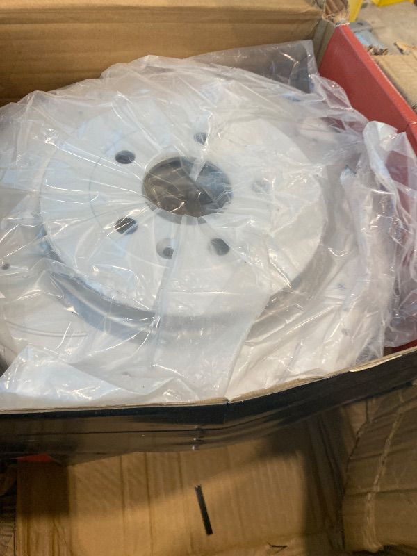 Photo 4 of A-Premium Front and Rear Drilled and Slotted Disc Brake Rotors + Ceramic Pads Kit Compatible with Select Toyota and Lexus Models - Camry, RAV4, Corolla Cross, Avalon, Venza, C-HR, ES250, ES300h, ES350