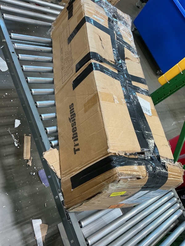 Photo 1 of **UNKNOWN MISSING PIECES**LITTLE TREE 8-Tier Bookcase, 78.7" Tall Bookshelf with Arched Top, Large Freestanding Wooden Open Bookcase Bookshelf, Modern Book Shelf Organizer for Living Room, Bedroom, Office, Library, White Brown