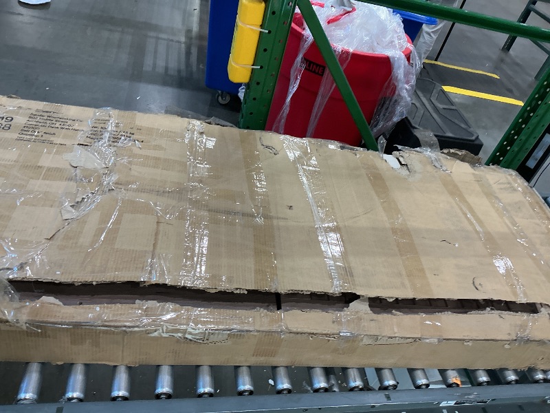 Photo 1 of **UNTESTED**
Sauder Harbor View Home Office Computer Desk with Hutch, Keyboard Tray, in Salt Oak finish