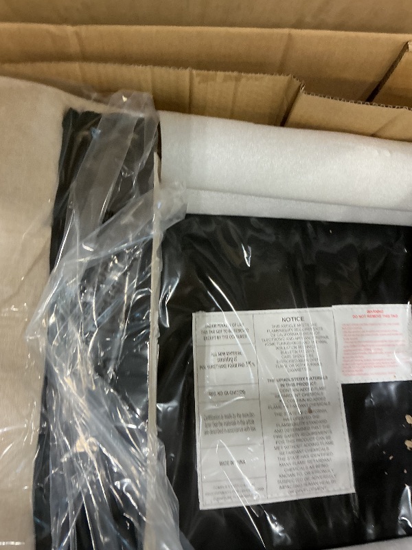 Photo 1 of *PARTIAL SET*
MALOL 7-Piece Rectangular Dining Table Set for 6, 63" Industrial Kitchen Table with 6 Tufted Parsons Dinner Chairs for Dining Room, Kitchen, Living Room, Brown+Beige