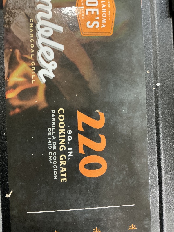 Photo 1 of Oklahoma Joe's® Rambler Tabletop Charcoal Grill – 19402088