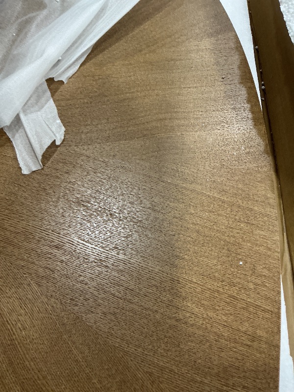 Photo 1 of Modway Crossroads 71" Oval Wood Dining Table, Walnut