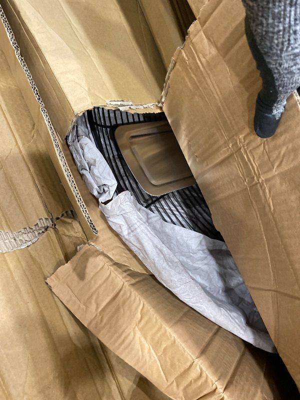 Photo 1 of **UNKNOWN MISING PIECES**Comfort Zone Industrial Pedestal Fan, 30 inch, 3 Speed, High Velocity, Adjustable Height 56” to 76”, Metal, Meets OSHA Standards, Airflow 36 ft/sec, Ideal for Garage, Workshop or Warehouse, CZHVP30