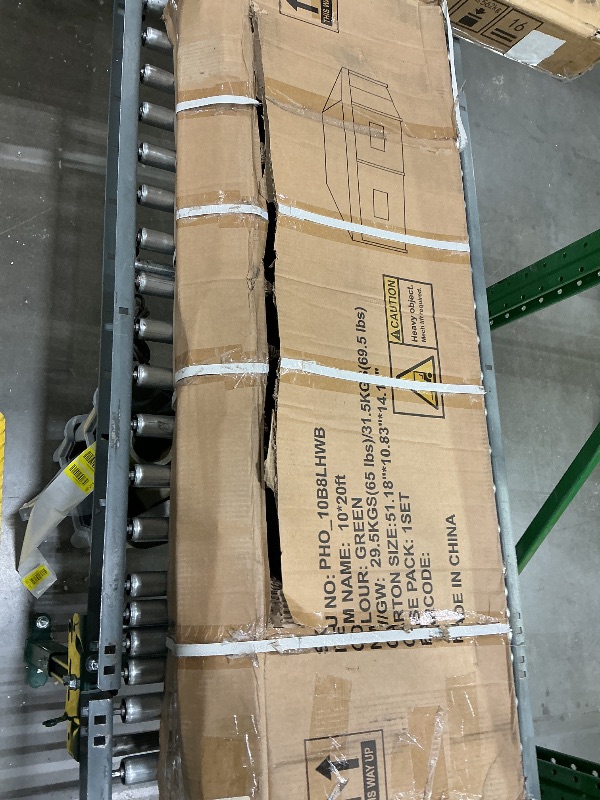 Photo 1 of *PARTIAL SET*
10X20Ft Pop Up Canopy Tent with 6 Sidewalls, Easy Up Canopy with 6 Sandbags, UPF 50+ Portable Outdoor Tent with Carrying Bag for Camp, Beach, Patio