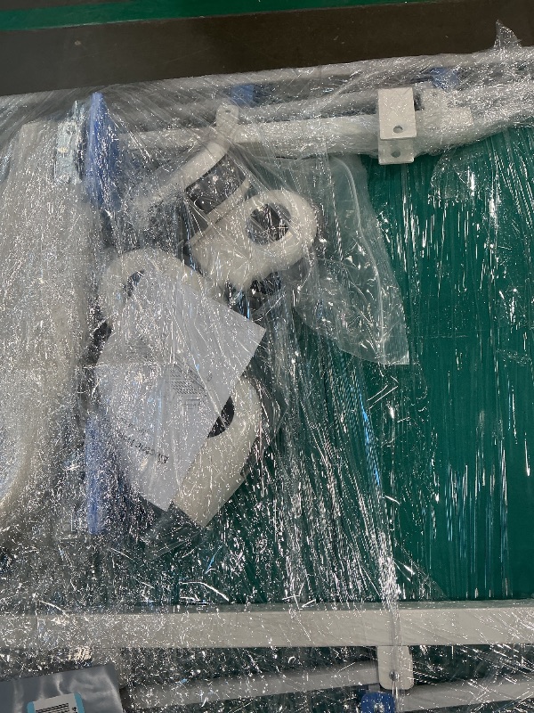 Photo 1 of Real Relax Premium 3 Function Full Electric Hospital Bed (with Mattress & IV Pole), Premium Medical Hospital Beds, with Locking Casters, Motor.