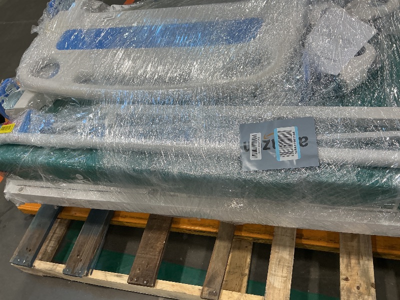 Photo 1 of Real Relax Premium 3 Function Full Electric Hospital Bed (with Mattress & IV Pole), Premium Medical Hospital Beds, with Locking Casters, Motor.