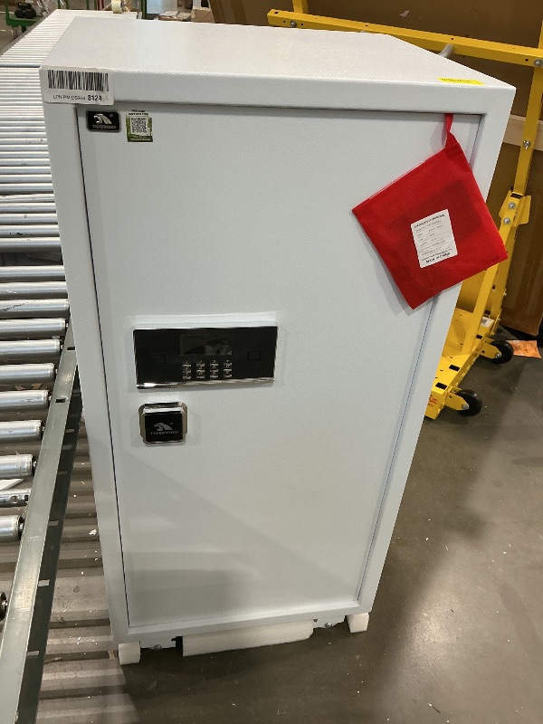 Photo 1 of ?US STOCK?TIGERKING 11.5 Cubic Feet Extra Large Heavy Duty Safe Box, Home Safe with Double Safety Key Lock and Separate Lock Box, Digital safe with 3 Removable Shelf for Home Hotel Office,180lbs