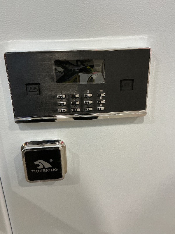 Photo 1 of ?US STOCK?TIGERKING 11.5 Cubic Feet Extra Large Heavy Duty Safe Box, Home Safe with Double Safety Key Lock and Separate Lock Box, Digital safe with 3 Removable Shelf for Home Hotel Office,180lbs