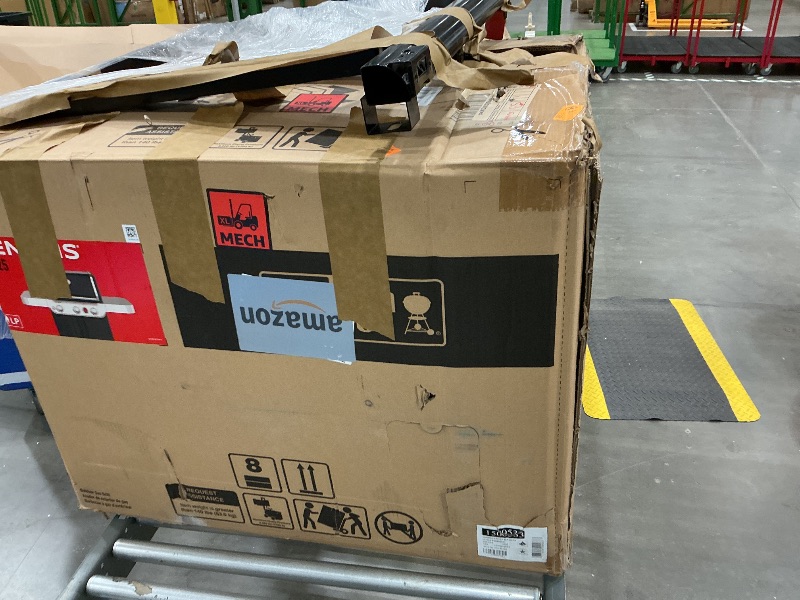 Photo 1 of *FOR PARTS** Weber Genesis E-325 Liquid Propane Gas Grill for Outdoor Cooking, 3 Burners, Black