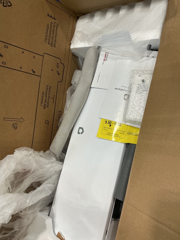 Photo 1 of *PARTIAL SET - Only the indoor AC unit*
12000 BTU Mini Split Air Conditioner & Heater Compatible with Alexa with 1 Ton Pre-Charged Heat Pump Ductless Inverter System, 20 SEER2, Cools Rooms Up to 750 Sq. Ft, 16.4ft installation kit included