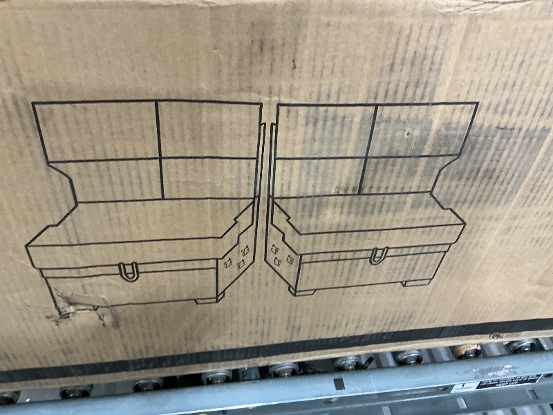 Photo 1 of (Only box 2 of 3 boxes) Eafurn 83 inch Reversible Sectional Sleeper Sofa Pull Out Couch Bed w/Storage Chaise Lounge, L Shaped Convertible Corner Pullout Sofabed w/ 2 Pillows and Tufted Backrest for Living Room Office