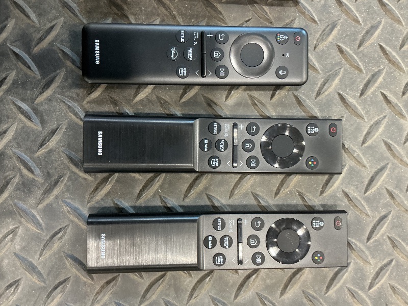 Photo 3 of five TV remotes