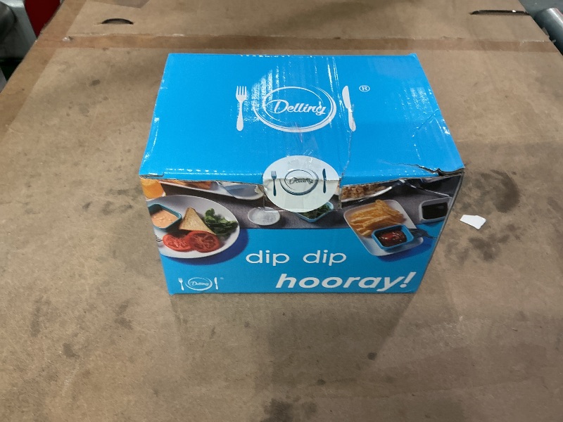 Photo 1 of **MISSING PARTS - ONLY 4Pcs**
DELLING Ultra-Strong 3 Oz Ceramic Dip Bowls Set, White Dipping Sauce Bowls/Dishes for Tomato Sauce, Soy, BBQ and other Party Dinner - Set of 6