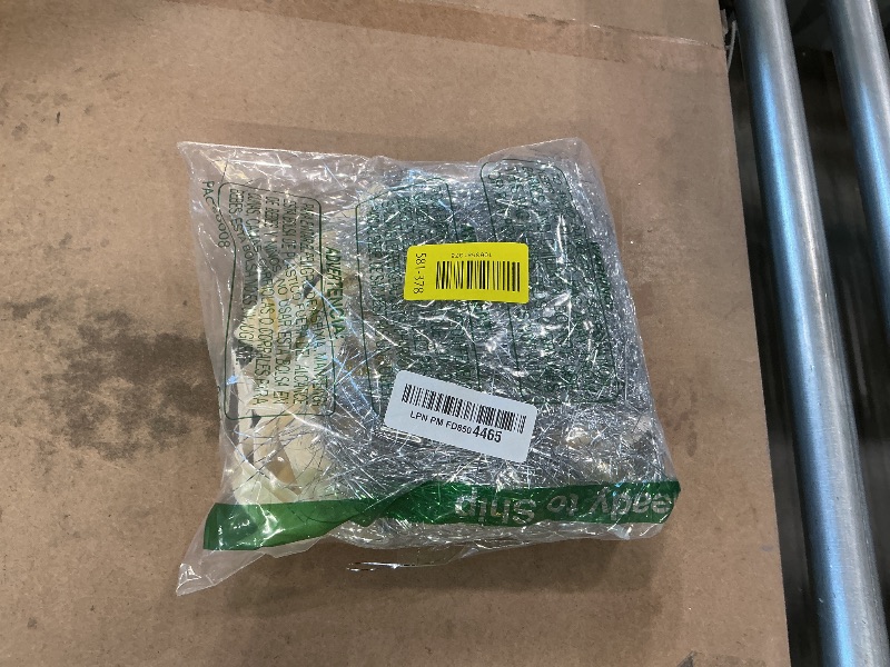 Photo 1 of **MISSING LARGE BOW**
Shihanee Beige Christmas Bows Decor Set 1 Large Neutral Satin Christmas Tree Topper 24 Velvet Ribbon Bows with 3000 Strands Silver Tinsel Icicles Vintage Xmas Ornament for Holiday Wreath Gift Wrapping