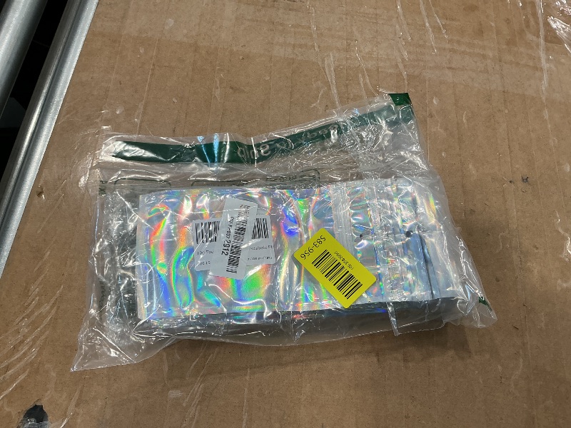 Photo 1 of 100 Pack Holographic Resealable Plastic Bags for Food Storage, Zipper Bags with Clear Front Window, Packaging Pouch for Small Business (100 Pack, 4x7.2 inch)
