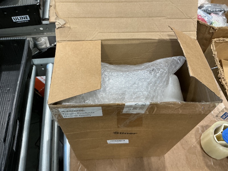 Photo 1 of *MISSING PARTS UNKNOWN*
Sliner 6 Pcs Snowman Mugs Coffee Mugs Winter Snowflake Glass Mug with Handle 15 oz Winter Holiday Clear Cups for Chocolate Cocoa Women Men Christmas Gift