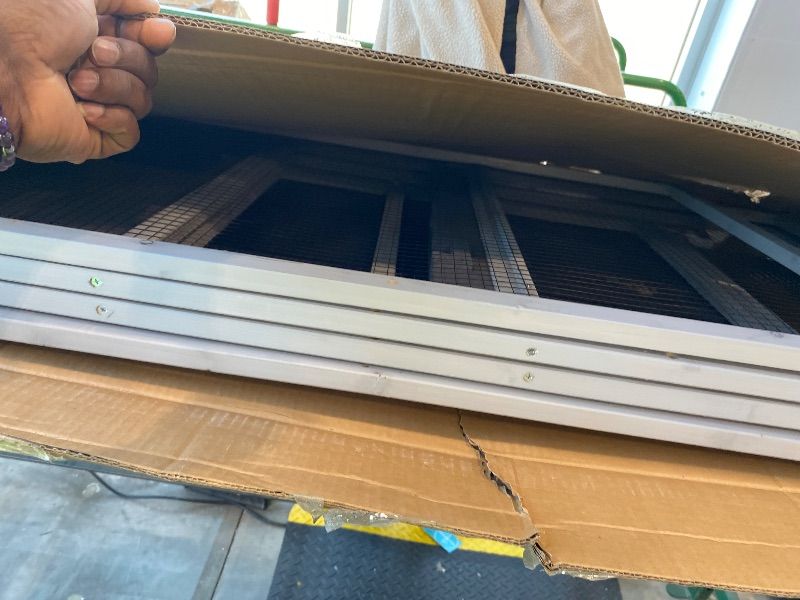 Photo 1 of *PARTIAL SET/look at pic/ check clerk comments  *
YOPTO 150" Outdoor Wooden Chicken Coop for 4-6 Chickens,Hen House Poultry Pet Hutch Run Cage with Nesting Box,Wire Fence & Waterproof Roof,Walk in Chicken Coops Run W/Sliding Door & Slide-Out Tray