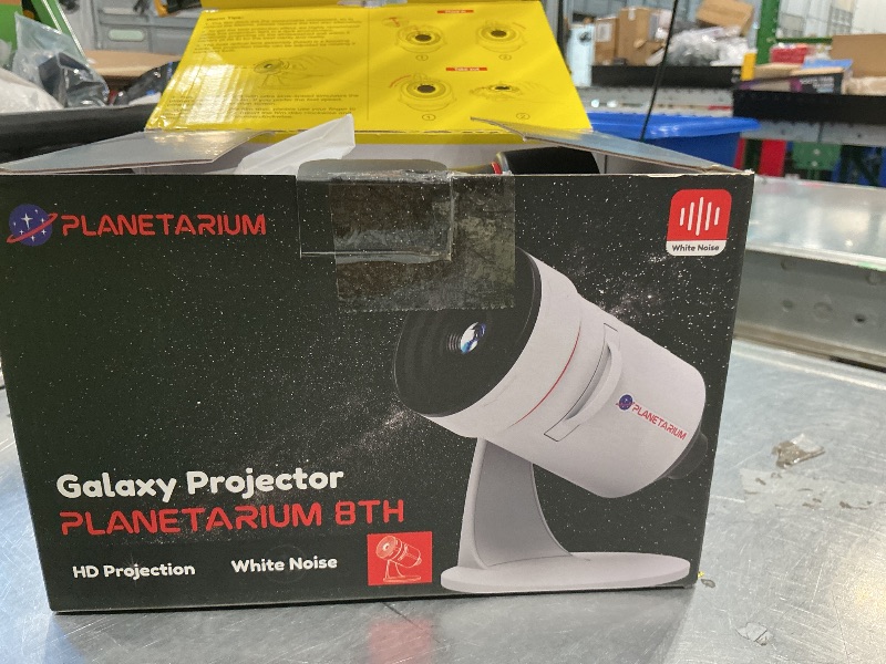 Photo 1 of [White Noise] Galaxy Projector, 28 Soothing Sounds Star Projector Sound Machine, Solar System Space Planetarium Projector Night Light, Room Decor for Ceiling Bedroom Kids Adults Sleep Trainer