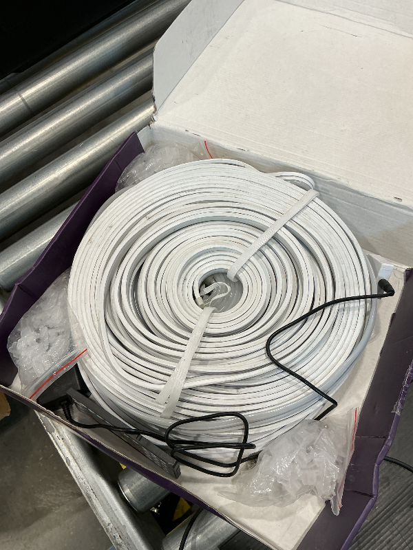 Photo 2 of 200Ft Neon Rope Lights,Flexible Led Rope Lights Control with App/Remote,Multiple Modes Rope Lights,IP65 Outdoor RGB Led Neon Lights Waterproof,Music Sync Gaming Led Neon Light Strip for Bedroom Decor