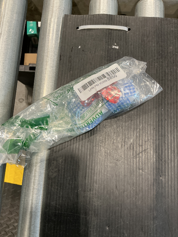 Photo 1 of 2PC Blue White Gingham Hair Bow Clips 3.5 Inch Checker Pigtail Bows Wizard Hair Accessories