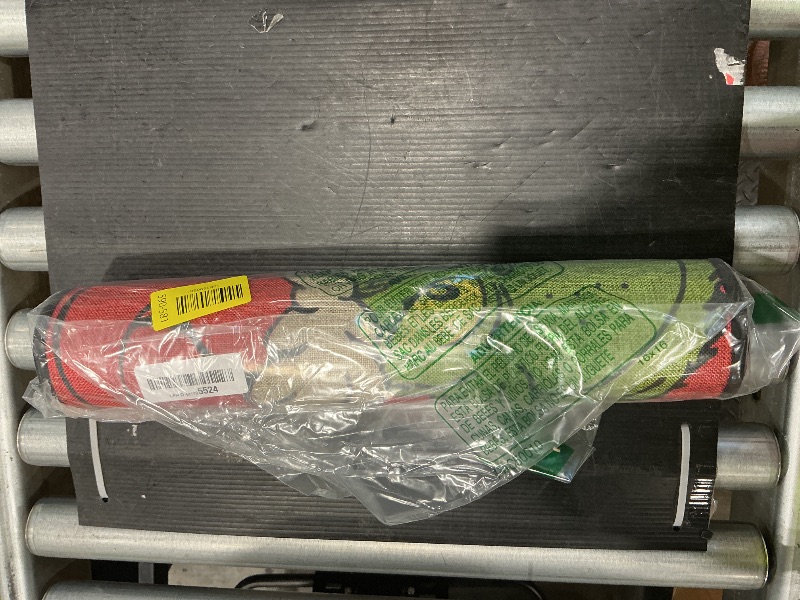 Photo 2 of 1Pcs Christmas Kitchen Mat Red Bathroom Rug, Non Slip Washable Rugs Xmas Doormat and Floor Mats for Bedroom Laundry Holiday Home Decor