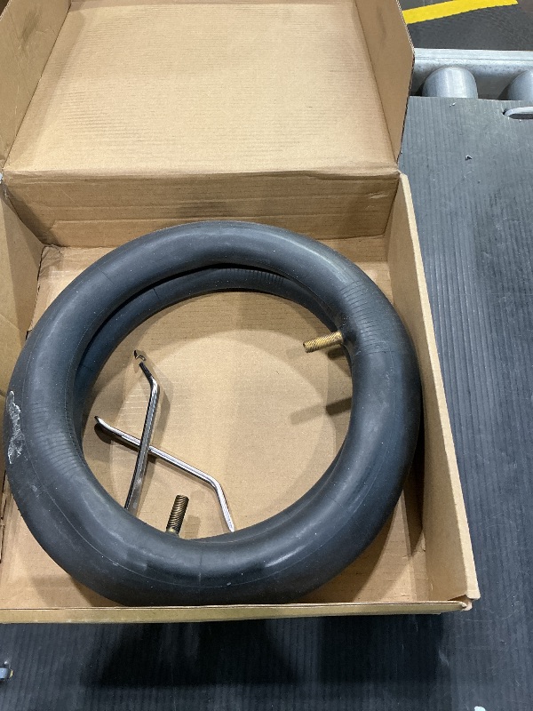 Photo 1 of 10 x 2.125 Scooter Tire Inner Tube, 10 inch Tires Replacement, for Segway Ninebot F20, F25, F30, F40 Electric Scooter [Thickened] [Valve Extension] [Tire Levers] (2 Pack)