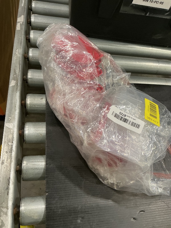 Photo 1 of **MISSING PARTS UNKNOWN**
IRIS USA Plastic Food Storage Containers, 24 PC, 12/8/3 Oz Combo Set, 12 Small Containers With Lids, For Sides Snack Fruit Dips Condiments, Microwave Dishwasher Freezer Safe, BPA Free, Clear/Red