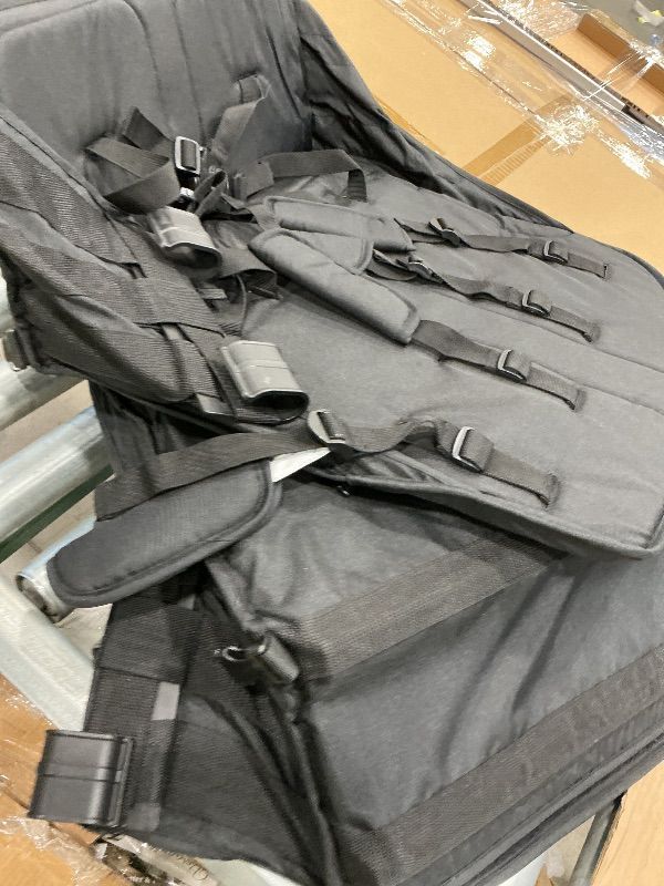 Photo 1 of 
Ickle Bubba Venus Prime Double Stroller - Black with Tan Handles