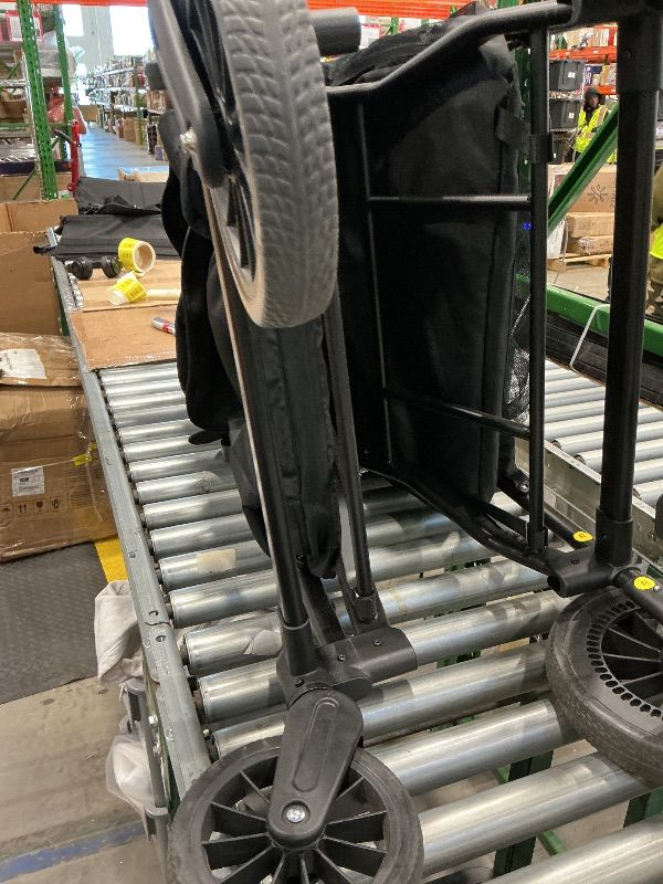 Photo 1 of 
Ickle Bubba Venus Prime Double Stroller - Black with Tan Handles