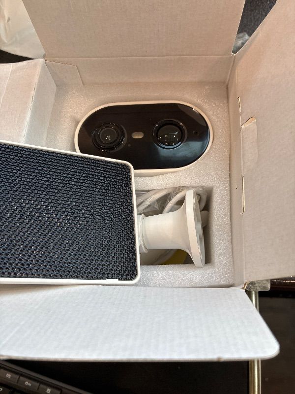 Photo 1 of **MISSING PARTS UNKNOWN**
ARCCTV Security Camera Wireless Outdoor, 4MP Recharge Battery Powered WiFi Camera with Solar Panel, Motion Detection, Color Night Vision, 2-Way-Audio, 2.4G/5G Dual Band WiFi