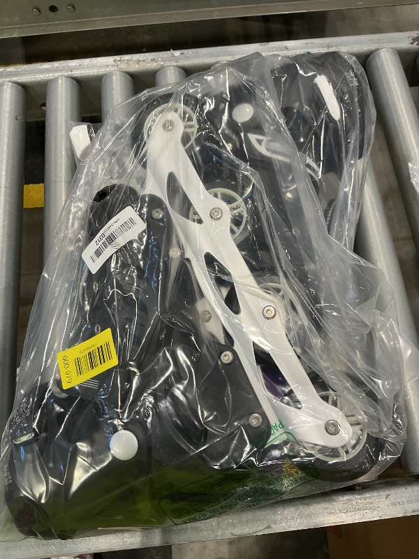 Photo 1 of *USED*
Inline Skates for Adults Men Women, Adjustable Aggressive Durable Roller Blades with Giant Wheels, High Performance Skates for Male Female Black Size 10 11 12