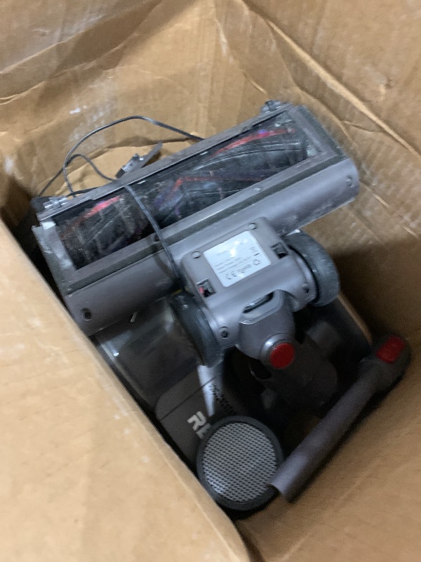 Photo 1 of ***HEAVY USE MISSING ATTACHMENTS***RENDOW Cordless Vacuum Cleaner, 65Mins 550W 45Kpa Stick Vacuum, Self-Standing Vacuum Cleaners for Home with LED Display, Anti-Tangle Rechargeable Vacuum Cordless for Pet Hair/Carpet/Hard Floor