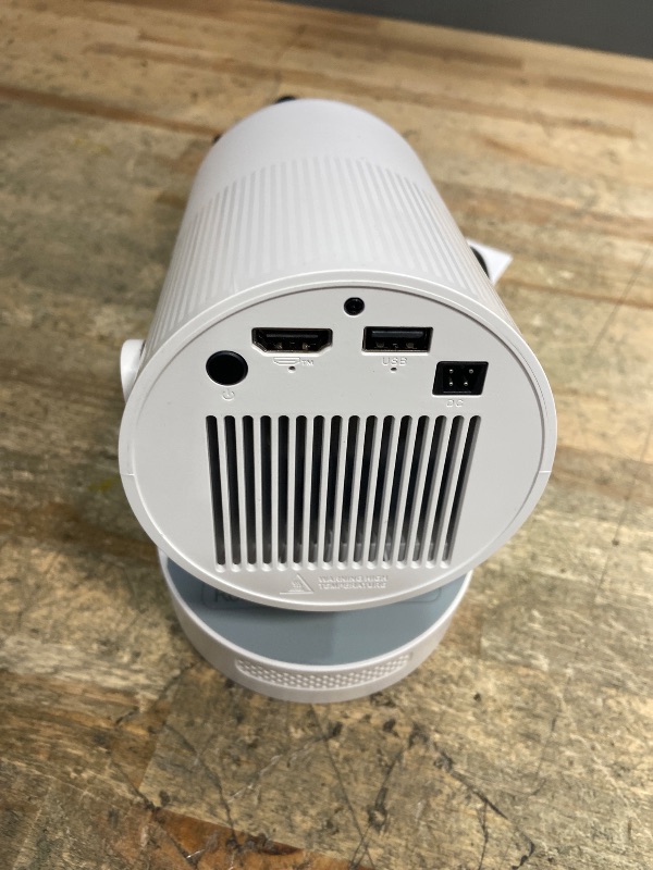 Photo 1 of ?Electric Focus?Magcubic Mini Projector 4K Support, Portable Projector with WiFi 6 and Bluetooth 5.4, Smart Proyector, 5W Soundbase Speaker, 180°Rotation for Home Theater