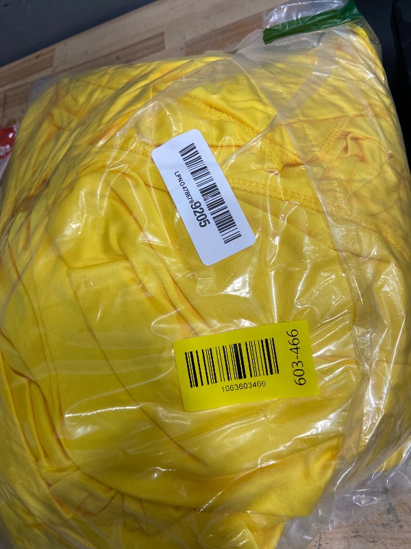 Photo 1 of 10 ft x 10 ft Wrinkle Free Yellow Backdrop Curtain for Parties, Yellow Polyester Photo Backdrop Drapes,Thick Background 2 Panels 5ft x 10ft for Baby Shower Wedding Birthday Party Backdrop Stand