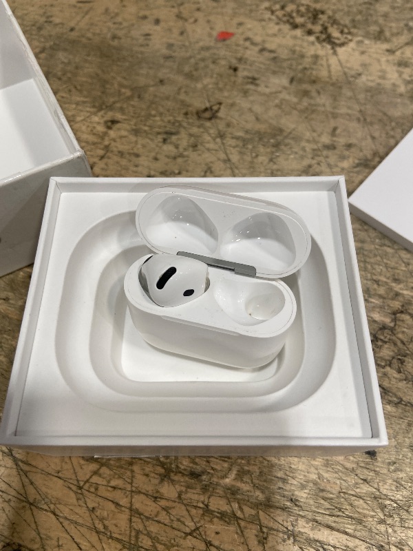 Photo 1 of (Missing one AirPod) Apple AirPods Pro 3 Wireless Earbuds, Active Noise Cancellation, Live Translation, Heart Rate Sensing, Hearing Aid Feature, Bluetooth Headphones, Spatial Audio, High-Fidelity Sound, USB-C Charging