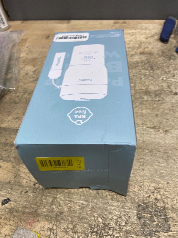 Photo 1 of **minor damage**
Papablic Portable Bottle Warmer Pro — 115W Fastest Heating, Built-in Sterilizer, Baby Milk Warmer On The Go for Travel and Home, 5 Temp Settings and Keep Warm for Breastmilk & Formula, Mint Green