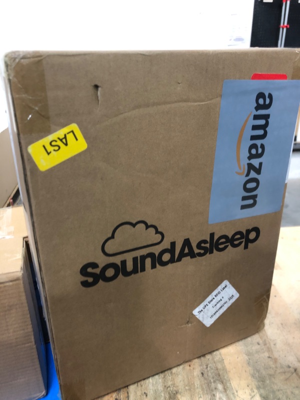 Photo 1 of **FACTORY SEALED** SoundAsleep Products Dream Series Luxury Air Mattress, ComfortCoil Technology, Built-in High Capacity Pump for Home, Camping- Double Height, Adjustable, Inflatable Blow Up, Portable - Twin XL Size