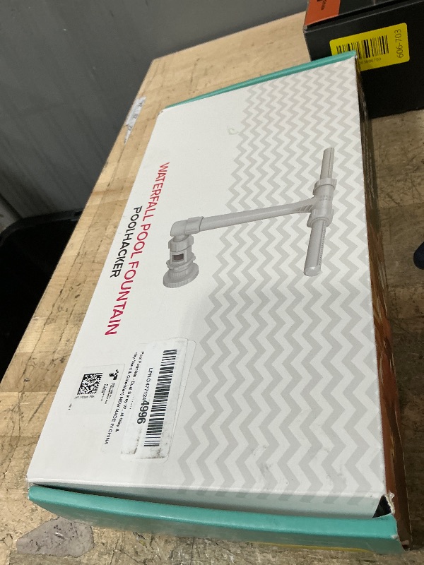 Photo 1 of [Patent Pending] 2025 Upgrade Pool Fountain - Dual Spray Water Fountains for Above Ground/Inground Pools, 2-in-1 Adjustable Waterfall Pool Sprinkler Fountain