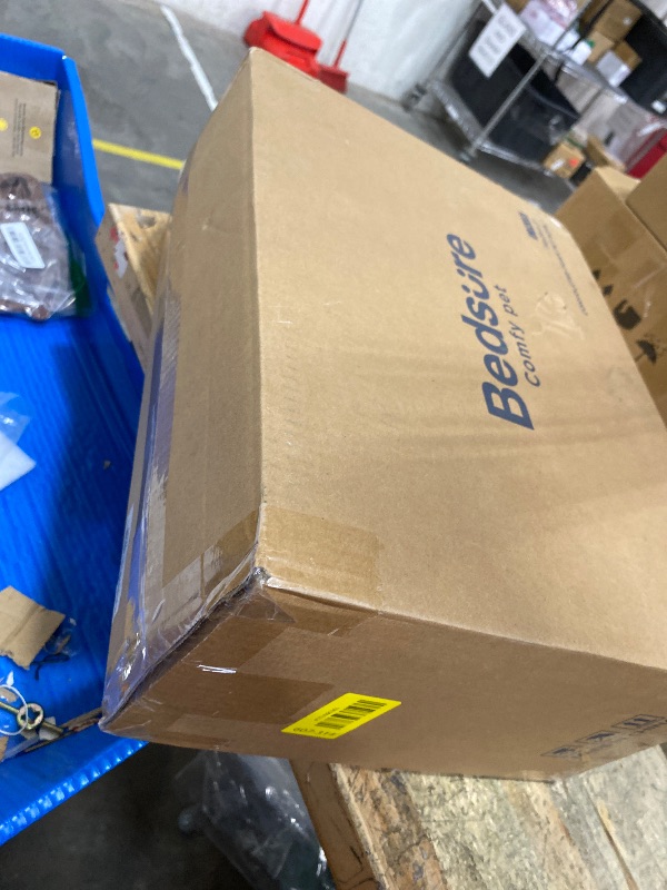 Photo 1 of **FACTORY SEALED** Bedsure L Plus Orthopedic Dog Bed for Large Dogs - Washable Dog Cat Bed Waterproof, L Plus Big Comfort Dogs Couch Sofa with Washable Removable Cover, Pet Bed with Nonskid Bottom, Grey, 38"