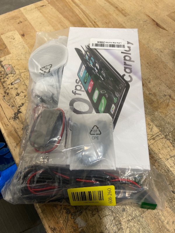 Photo 1 of [2026 Fully Laminated Screen] CarpodGo T3 Pro Portable 60fps Wireless Carplay Android Auto,8.9 Inch 1920 * 720 IPS Touch Screen Car Stereo,Display-Only BT Mode Supports Steering Wheel Controls