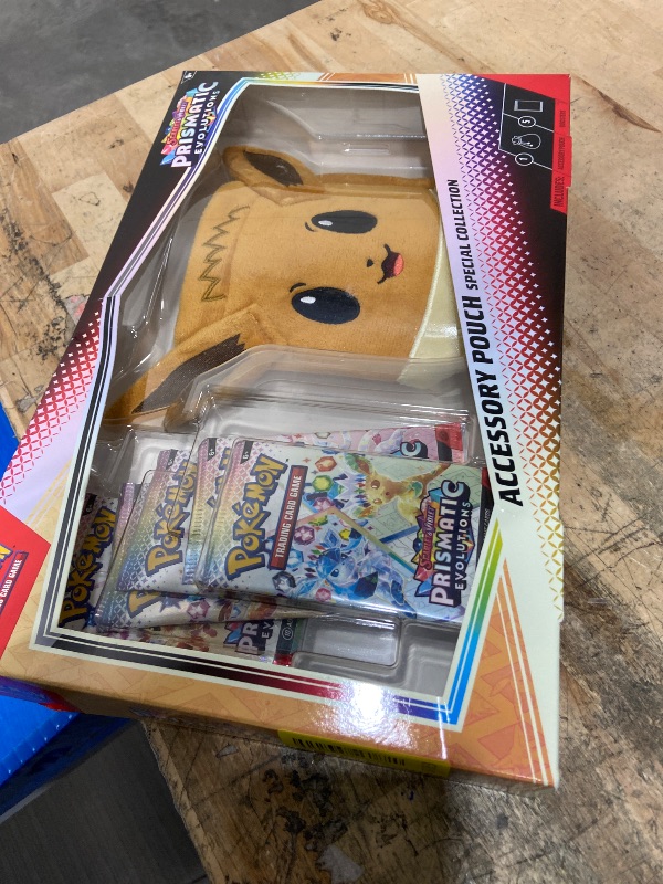 Photo 1 of **FACTORY SEALED** Pokemon TCG: Scarlet & Violet—Prismatic Evolutions Accessory Pouch Special Collection