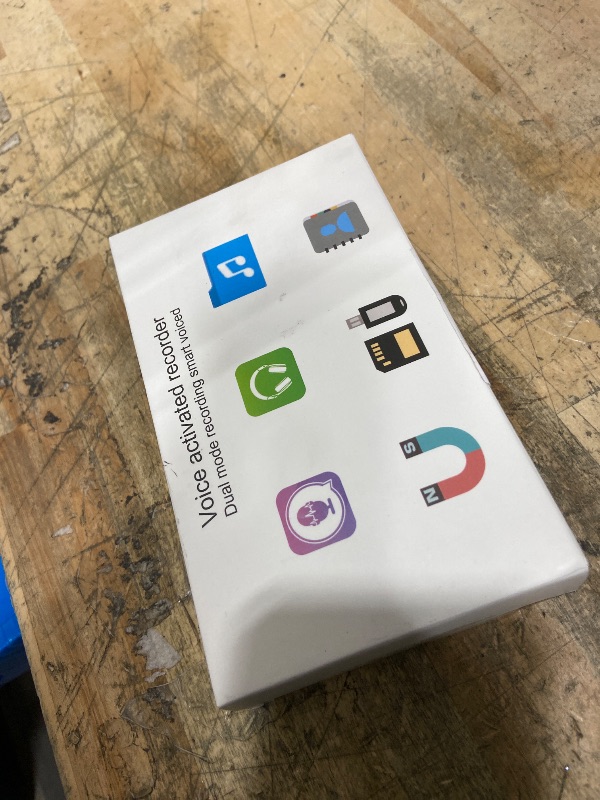 Photo 1 of (9800 Hour) Voice Activated Recorder, Voice Recorder HD Recording Device with New Upgraded Version Noise Reduction Module, Portable Audio Recorder for Work, Lectures, Meetings (Black Nova)